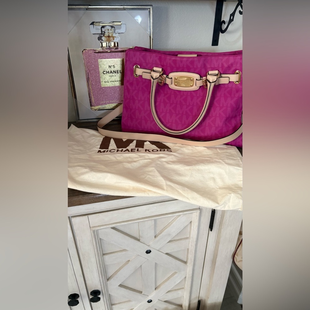 NWOT Michael Kors Tote Handbag pinkπ - Picture 5 of 5